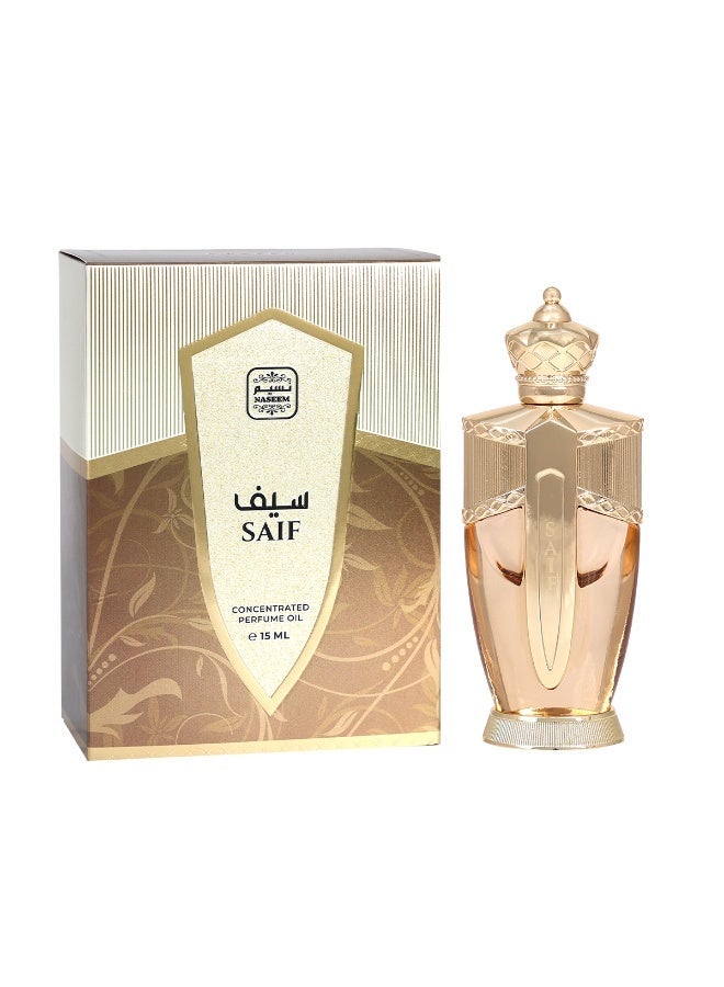 Naseem Saif Attar For Men and Women – 15ML - Image 1